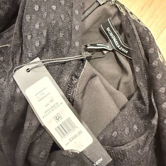 BCBGMAXAZRIA Blouson Sleeve Dress Size 10 (NWT) - Picture 6 of 7